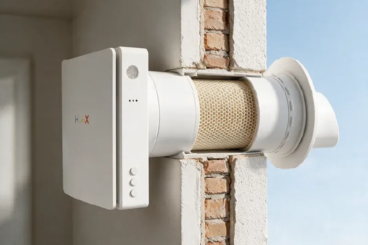 Sistema de ventilación descentralizada con recuperación de calor